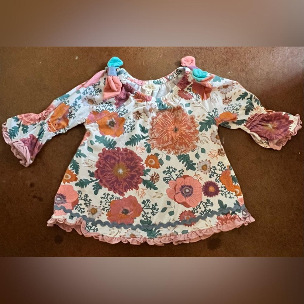 Matilda Jane Sz 4 girls floral top